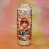 Bougie " Cierge " Star faite à main ( plusieurs choix )