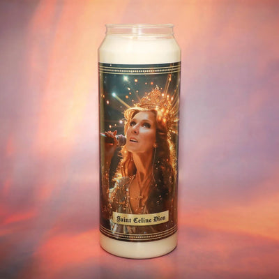 Bougie " Cierge " Star faite à main ( plusieurs choix )