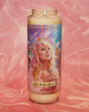 Bougie " Cierge " Star faite à main ( plusieurs choix )