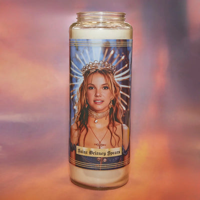 Bougie " Cierge " Star faite à main ( plusieurs choix )