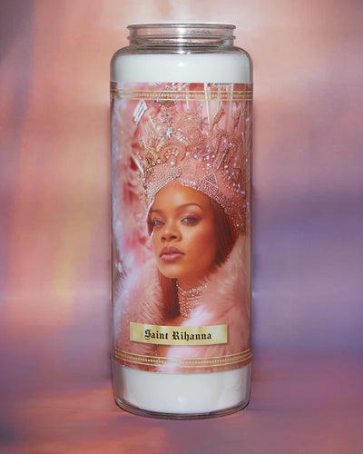 Bougie " Cierge " Star faite à main ( plusieurs choix )