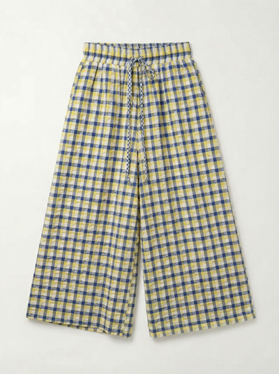 Pantalon Fluide carreaux Lilou