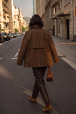 Trench Marron Ambre