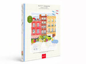 Coffret coloriage au numéro Petit Crayon - Place Aux Fleurs