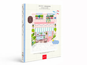 Coffret coloriage au numéro Petit Crayon - Morning Spot
