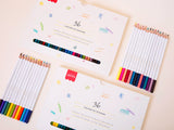 Coffret coloriage au numéro Petit Crayon - Place Aux Fleurs